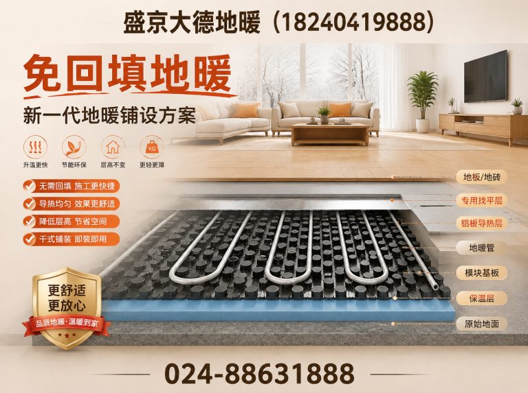 铁西区地暖安装展示图